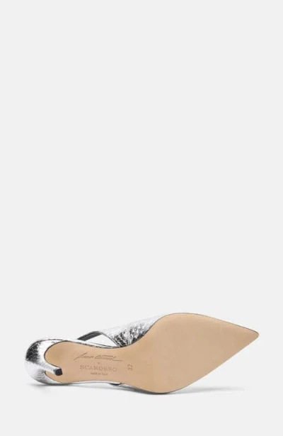Scarosso Sutton Pumps In Silver