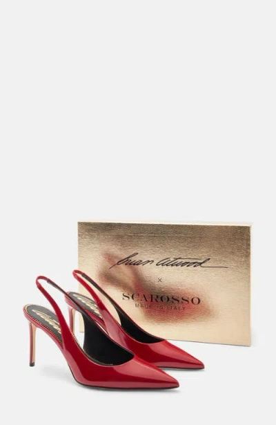 Scarosso Sutton Pumps In Red