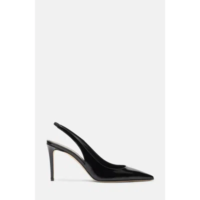 Scarosso X Brian Atwood Sutton Slingback Pumps In Black