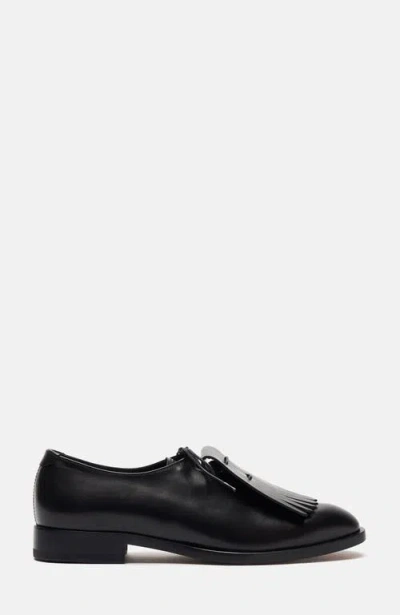 Scarosso Ester Monk Strap Shoes In Black
