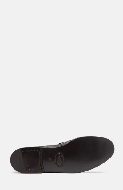 Scarosso Gregory Leather Loafers In Brown Calf Leather