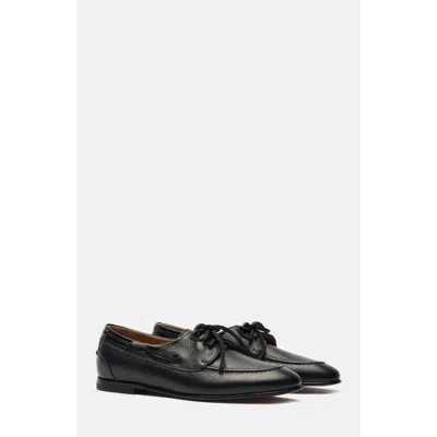 Scarosso Ginevra Lace-up Shoes In Black - Calf