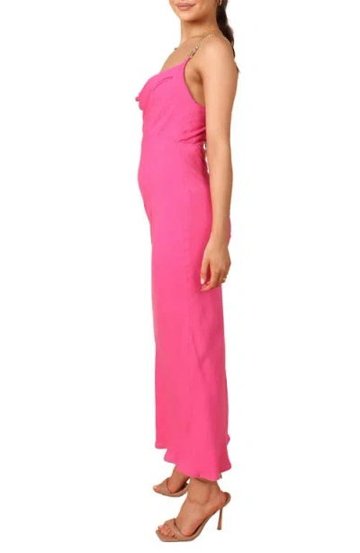 Petal And Pup Petal & Pup Khaleesi Open Back Cotton Blend Slip Midi Dress In Multi