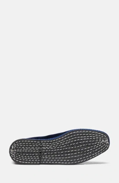 Scarosso Petra Velvet Slippers In Blue - Velvet