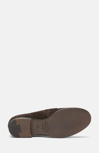 Scarosso Fred Round-toe Loafers In Brown