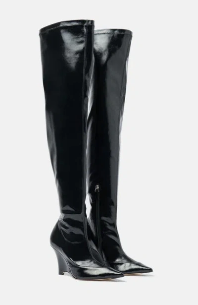Scarosso Marta I Over-the-knee Boots In Black