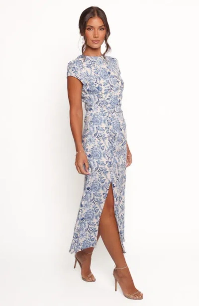 Petal And Pup Petal & Pup Lisbeth Floral Print Midi Dress In Multi