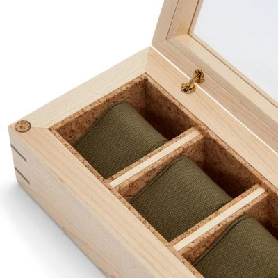 Wolf X Analog Shift Flatiron Ii 5 Piece Watch Box