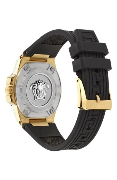 Versace Greca Reaction Silicone Watch