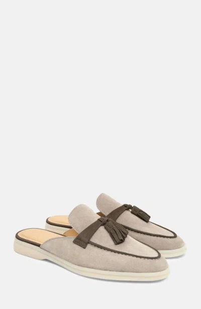 Scarosso Lucrezia Tassel-detailed Slip-on Mules In Multi