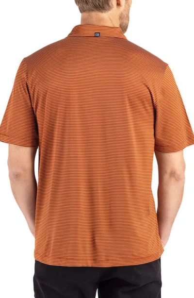 Cutter & Buck Forge Fine Line Stripe Recycled Blend Polo