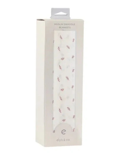 Ely's & Co. Cotton Muslin Swaddle Blanket 1 Pack