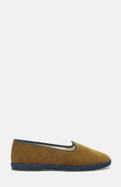 Scarosso William Iv Velvet Loafers In Brown