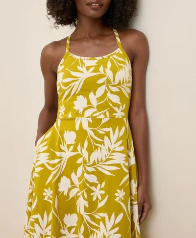 Pact Organic Cotton Fit & Flare Midi Dress