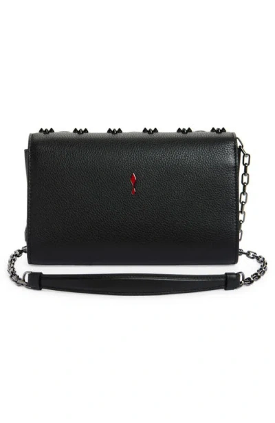 Christian Louboutin Paloma Studded Leather Clutch