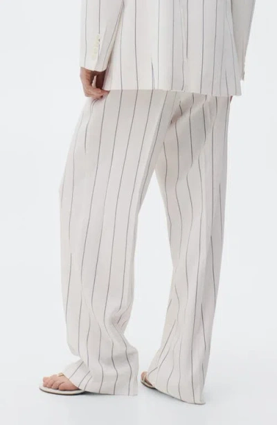 Mango Stripe Suit Pants