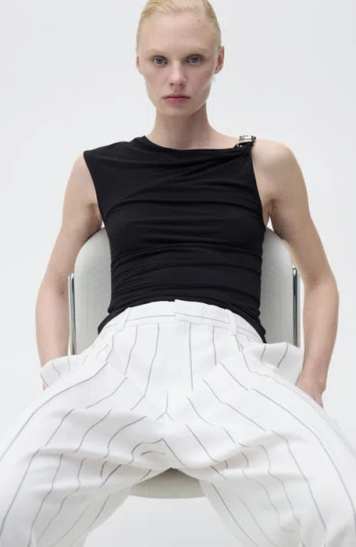 Mango Stripe Suit Pants