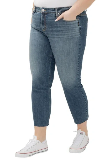 Silver Jeans Co. Boyfriend Jeans In Blue