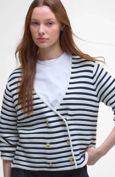 Barbour Abby Double Breasted Knit Jacket