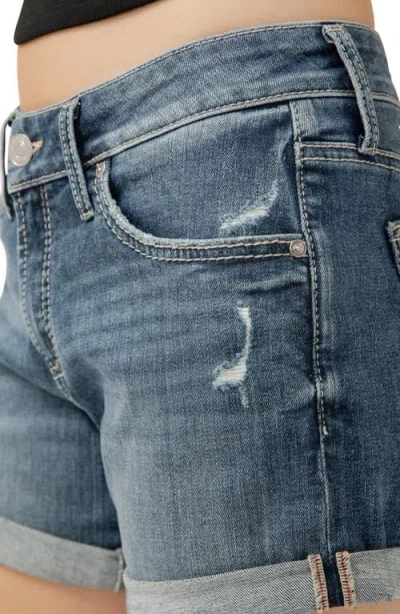 Silver Jeans Co. Women's Boyfriend Mid Rise Shorts