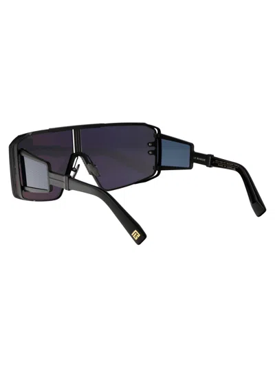 Balmain Black Titanium Sunglasses