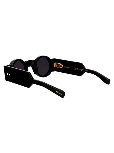 Balmain Brn Acetate Sunglasses