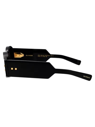 Balmain Brn Acetate Sunglasses