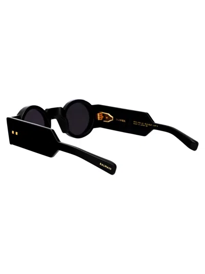 Balmain Brn Acetate Sunglasses