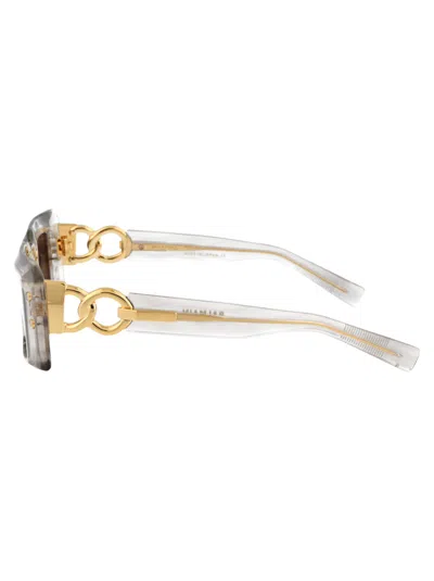 Balmain Eyewear Rectangle Frame Sunglasses