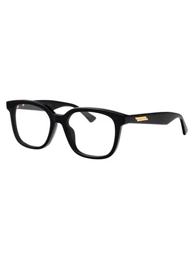 Bottega Veneta Black Acetate Optical Glasses