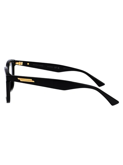 Bottega Veneta Black Acetate Optical Glasses