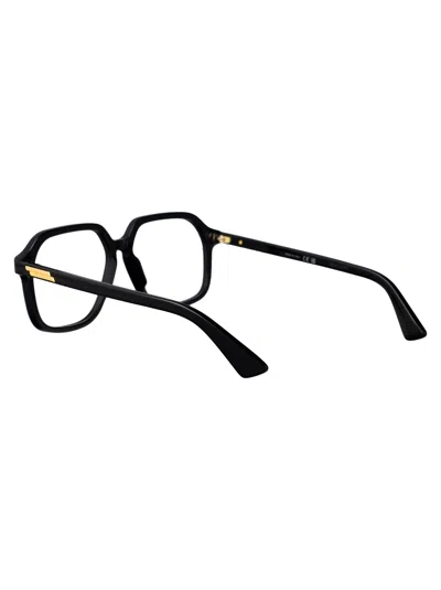 Bottega Veneta Black Acetate Optical Glasses