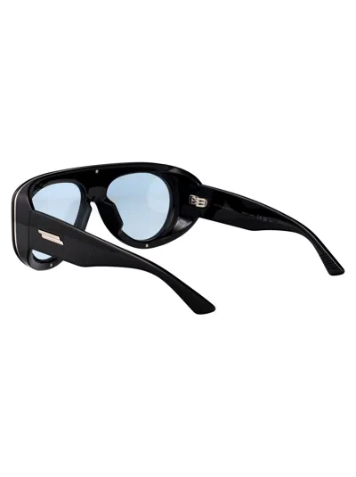 Bottega Veneta Black Injection Sunglasses