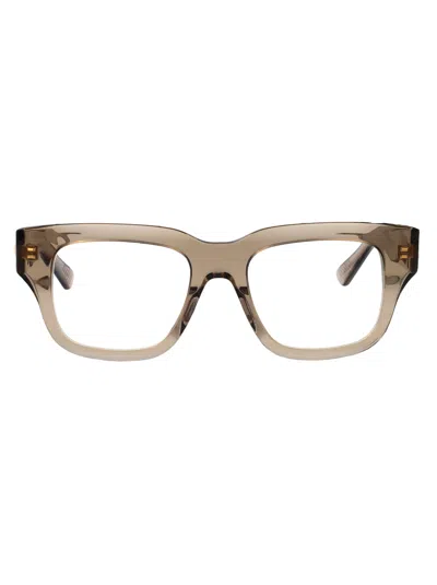 Bottega Veneta Brown Acetate Optical Glasses