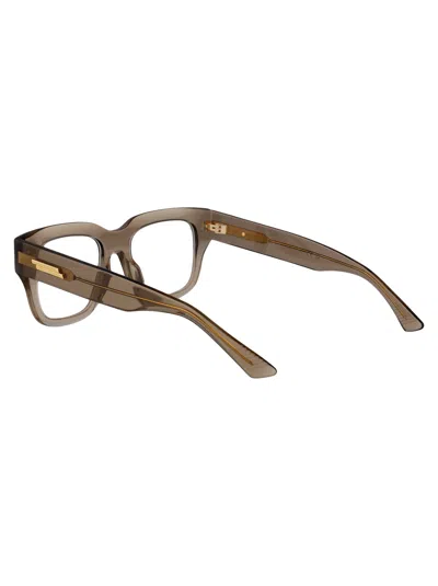 Bottega Veneta Brown Acetate Optical Glasses