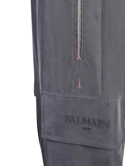 Balmain Pants & Shorts In Gray
