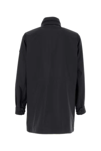 Moncler Midnight Blue Polyester Lanche Jacket