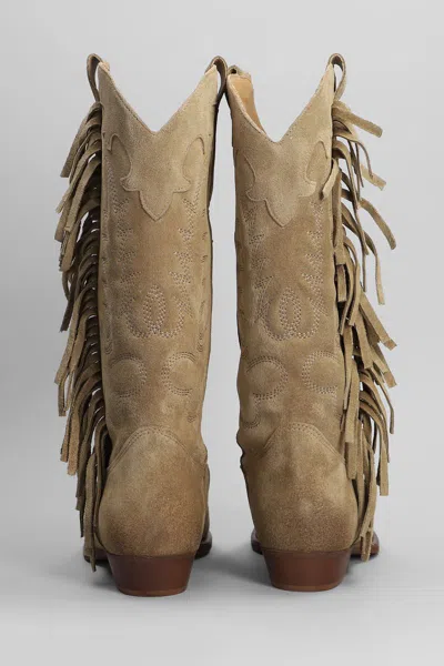 Gisel Moire 30mm Oklahoma Cowboy Boots