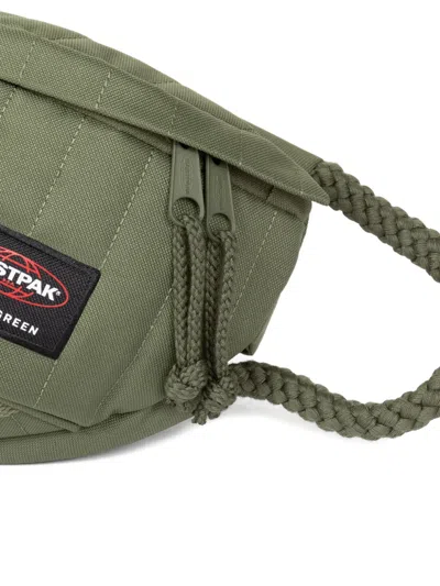 Eastpak Quilted Belt Bag In Green