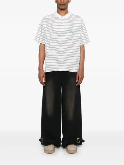 Balenciaga Laurel Regular Cotton Polo Shirt In Multi