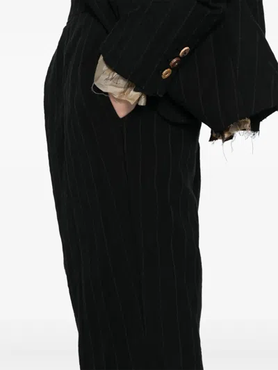 Chiahung Su Striped Trousers