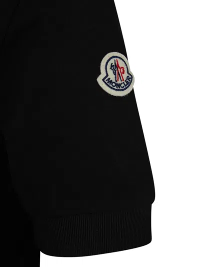 Moncler Stretch Cotton Blend Piquet Polo Dress