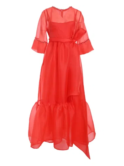 Baruni Beatrice Dress. In Red
