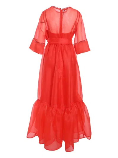 Baruni Beatrice Dress. In Red
