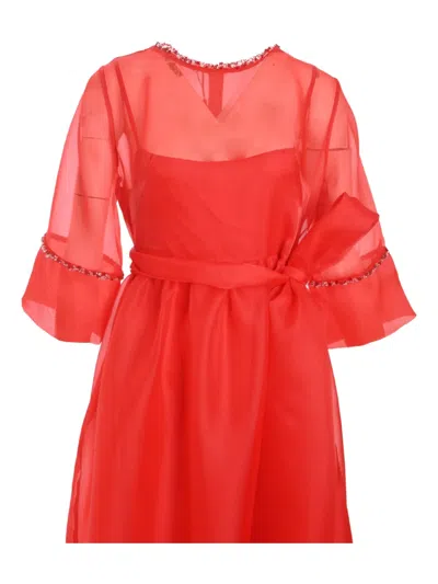 Baruni Beatrice Dress. In Red