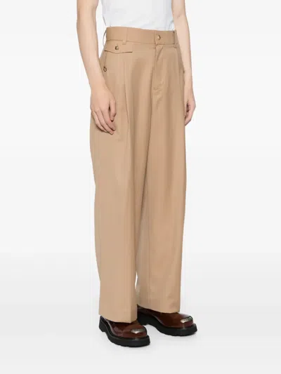 Feng Chen Wang Slashed Wide-leg Trousers