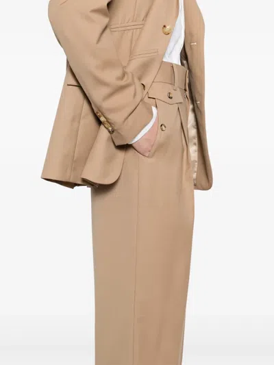 Feng Chen Wang Slashed Wide-leg Trousers