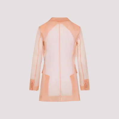 Max Mara Double-breasted Silk Jacket