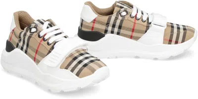 Burberry Vintage Check-pattern Touch-strap Sneakers