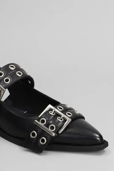 Gisel Moire Saturno Ballet Flats